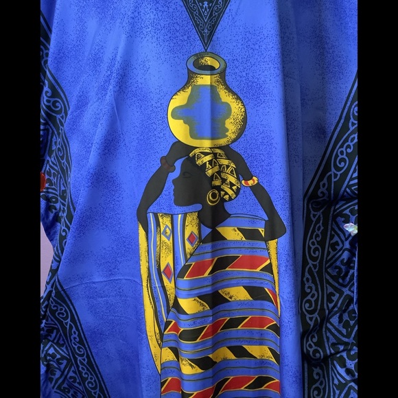 🌷NWT WINLAR WATER PRINCESS COVERUP/ CAFTAN - Picture 9 of 14